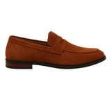 Lauri™ | Old money -henkiset mokkanahkaiset penny loaferit