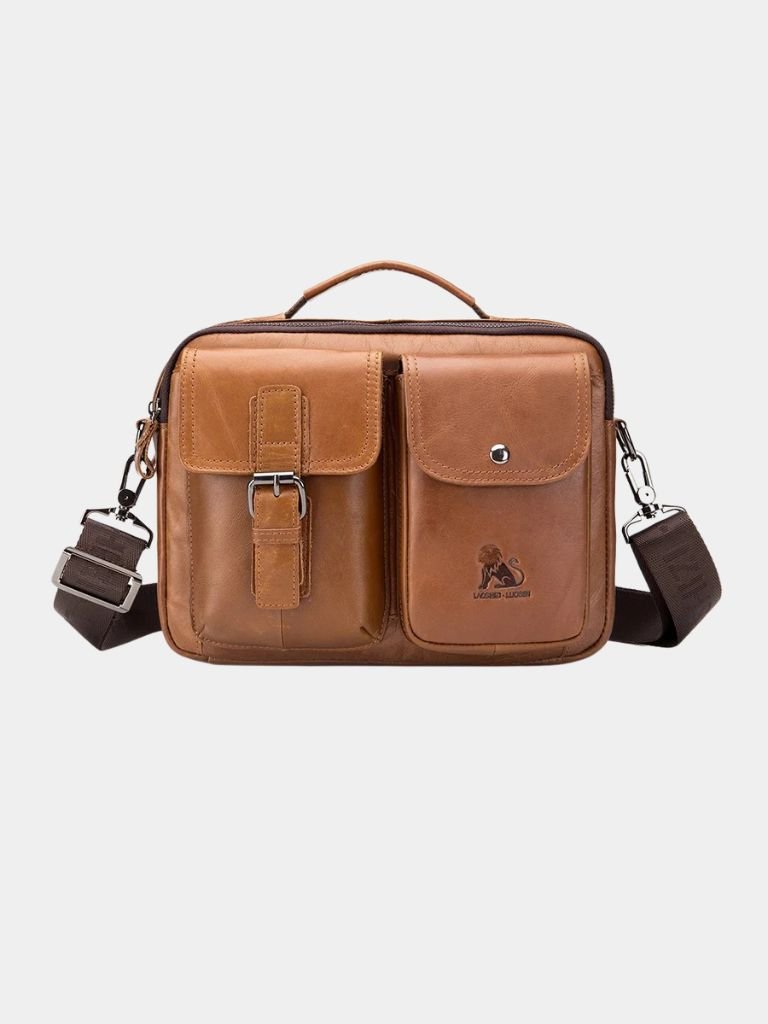 Kari™ | Retrohenkinen neliömäinen olkalaukku