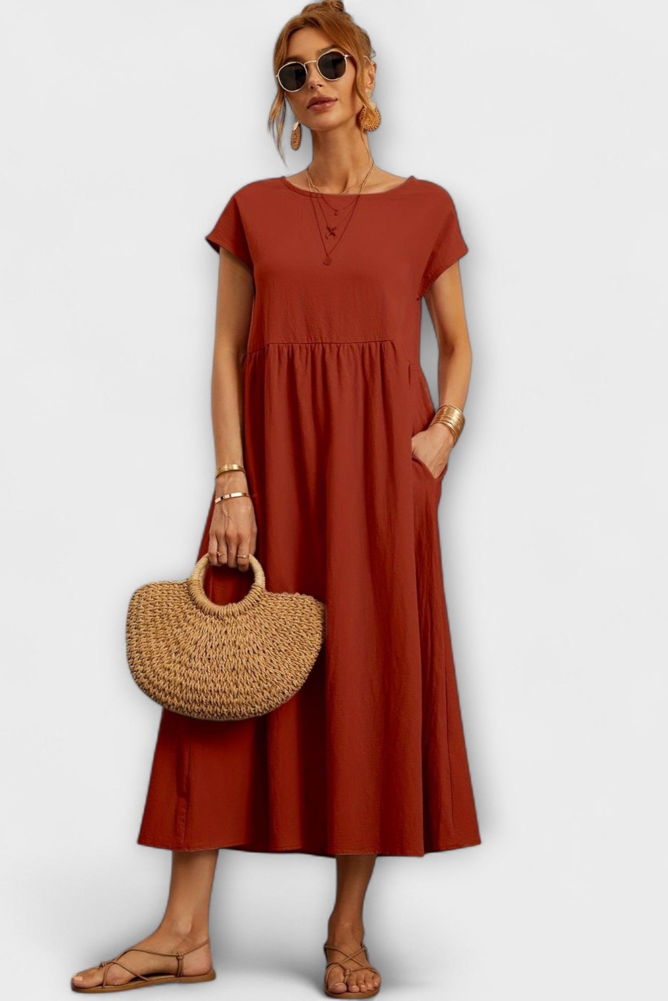 Satu™ | Mekko sivutaskuilla