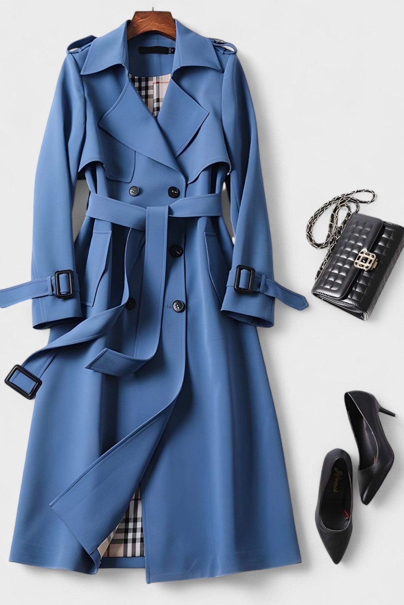 Inari™ | Elegantti Takki Vyöllä