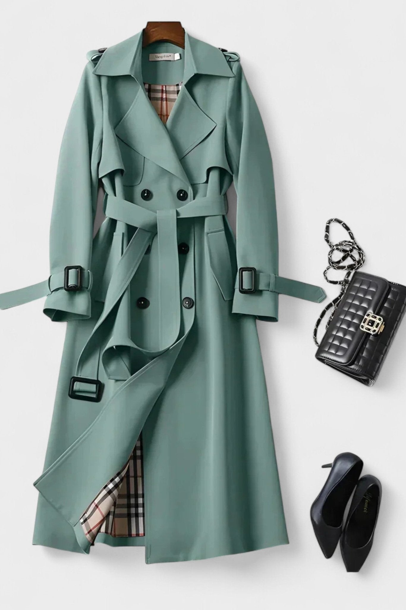 Inari™ | Elegantti Takki Vyöllä