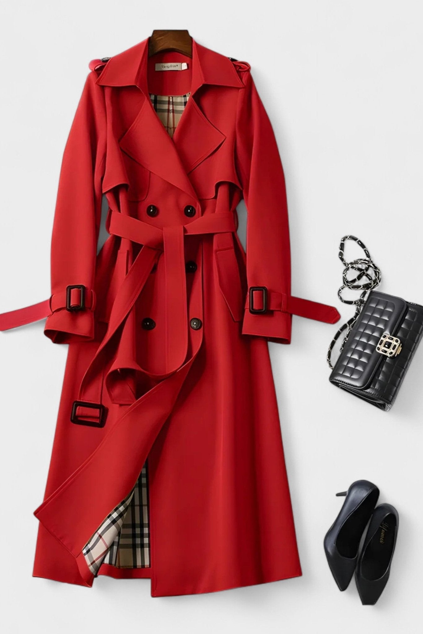 Inari™ | Elegantti Takki Vyöllä