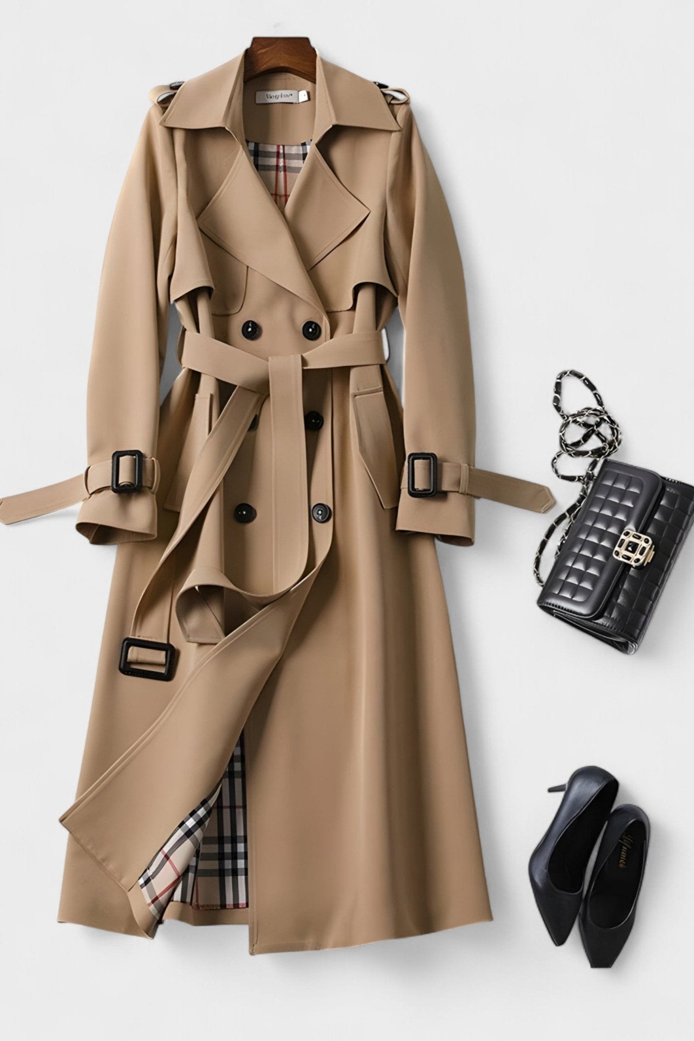 Inari™ | Elegantti Takki Vyöllä