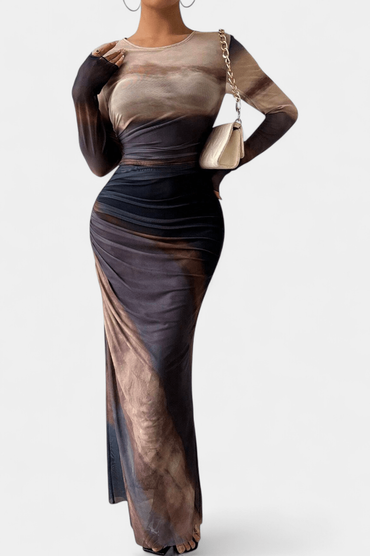 Meeri™️ | Elegantti maksimekko ajattomalla pitsiyksityiskohdalla