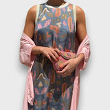 Sini™ | Kukkakuosinen maksimekko