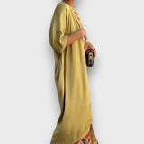 Sini™ | Kukkakuosinen maksimekko