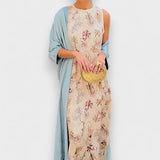 Sini™ | Kukkakuosinen maksimekko