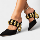 Sini™ | Metallipisteiset sandaalit