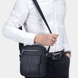 Ari™ | Nahkainen messenger-laukku