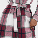 Alina™️ | Skotlantilaiskuosinen elegantti minimekko