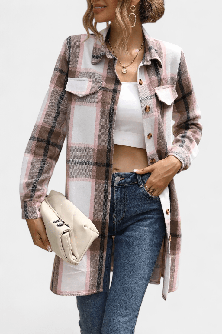 Alina™️ | Skotlantilaiskuosinen elegantti minimekko