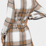 Alina™️ | Skotlantilaiskuosinen elegantti minimekko