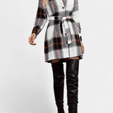 Alina™️ | Skotlantilaiskuosinen elegantti minimekko