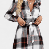 Alina™️ | Skotlantilaiskuosinen elegantti minimekko