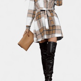 Alina™️ | Skotlantilaiskuosinen elegantti minimekko