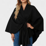 Elisa™ | Elegantti drapeerattu poncho