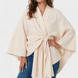 Elisa™ | Elegantti drapeerattu poncho