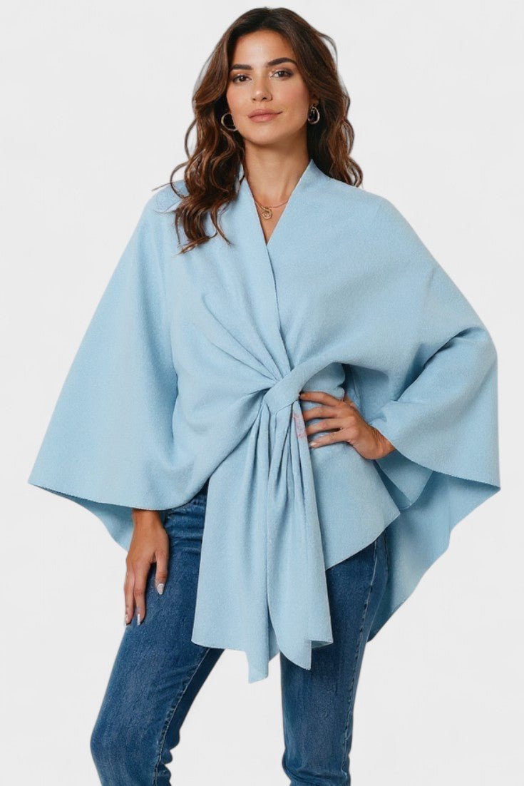 Elisa™ | Elegantti drapeerattu poncho