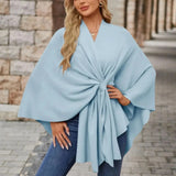 Elisa™ | Elegantti drapeerattu poncho