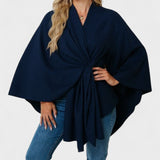 Elisa™ | Elegantti drapeerattu poncho